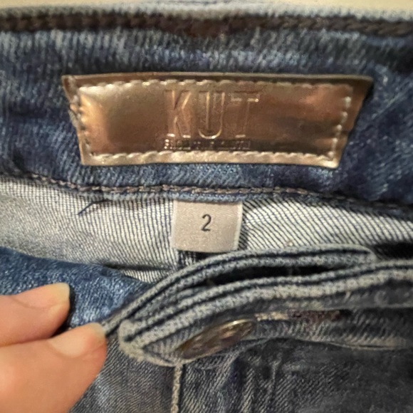 Kut From The Kloth Ana Flair Blue Jeans - Picture 7 of 15